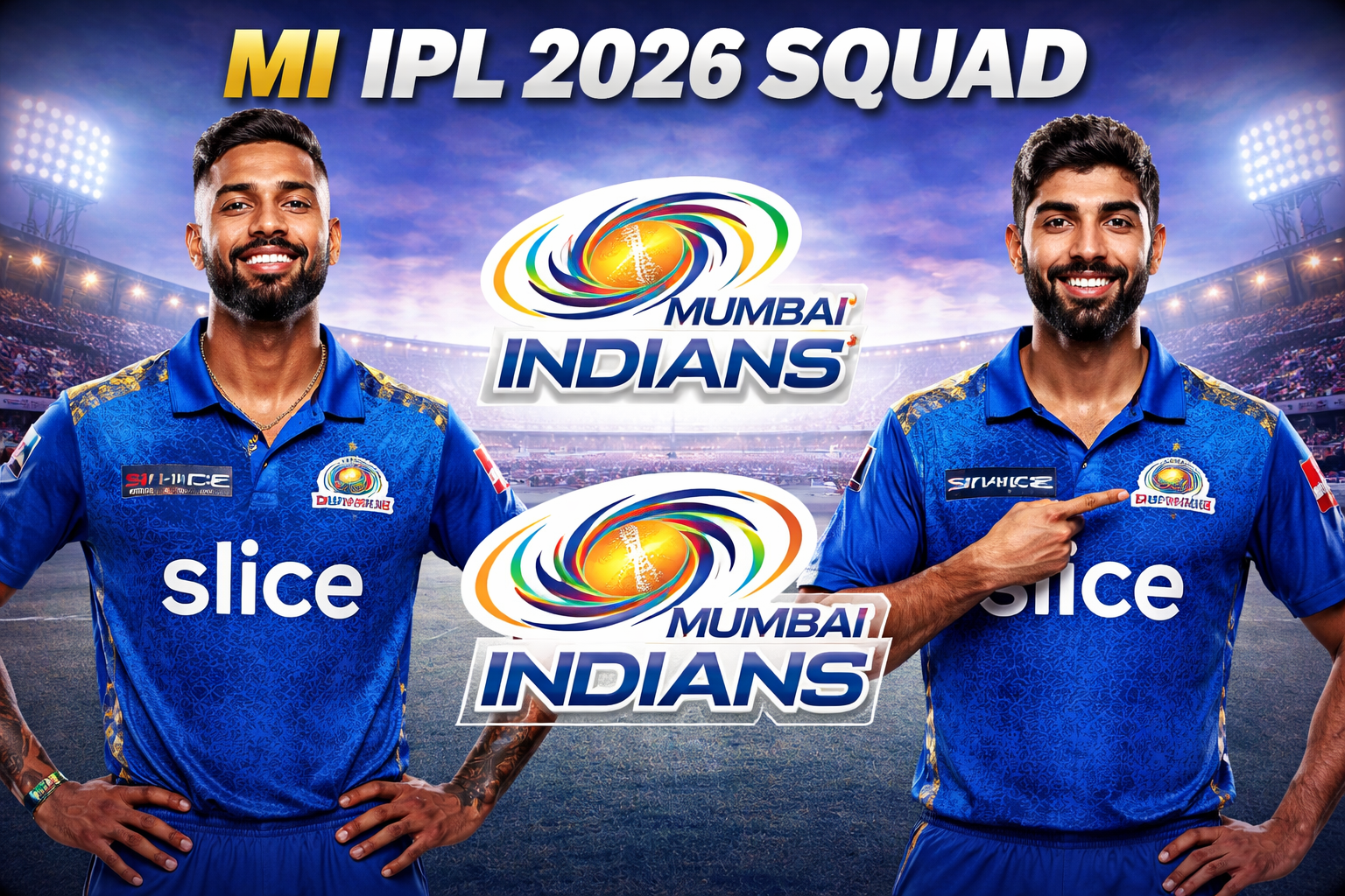 Mumbai Indians| MI IPL 2026 Squad & Overview