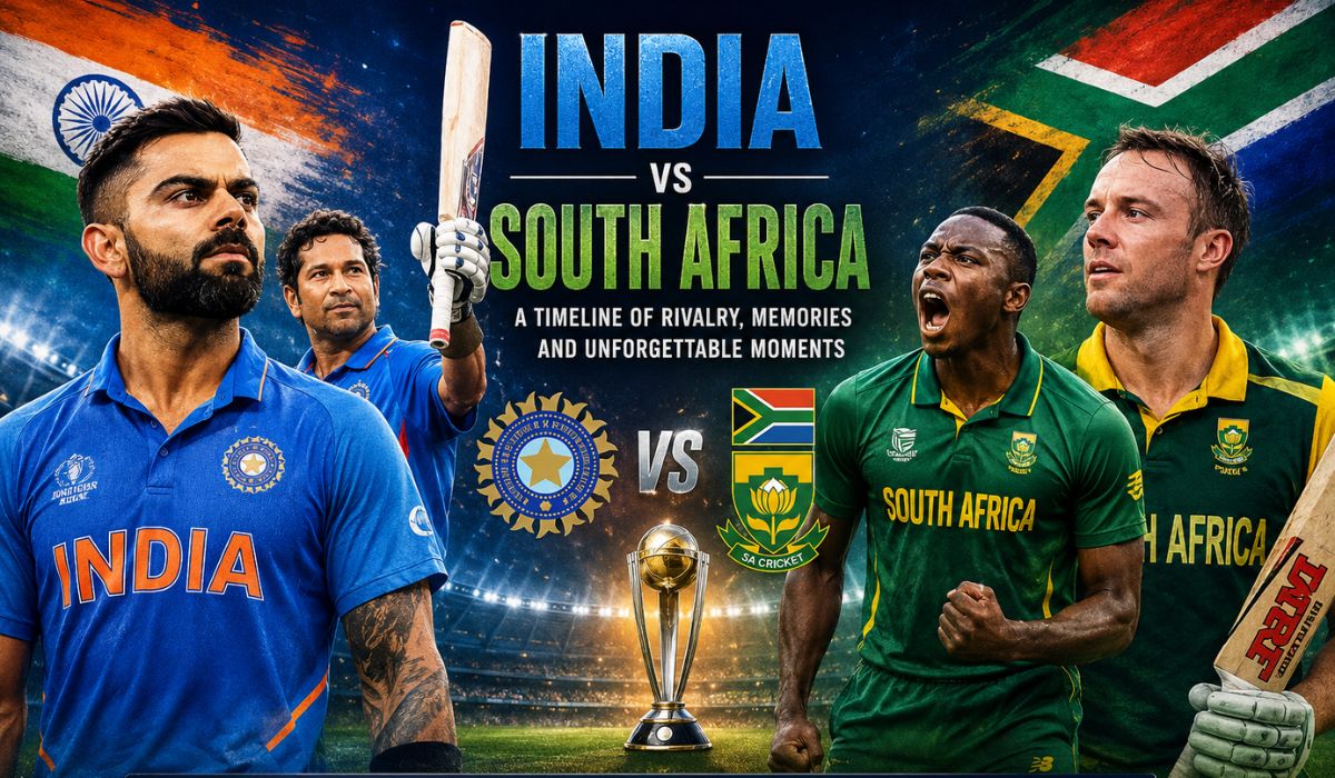 India National Cricket Team vs South Africa National Cricket Team Timeline