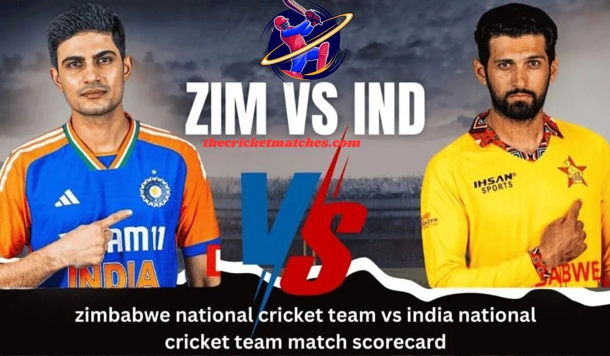 India National Cricket Team vs Zimbabwe National Cricket Team Match Scorecard