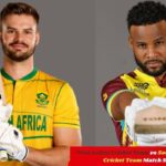 West Indies Cricket Team vs South Africa National Cricket Team Match Scorecard