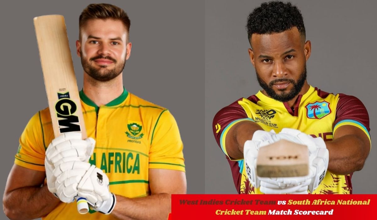 West Indies Cricket Team vs South Africa National Cricket Team Match Scorecard