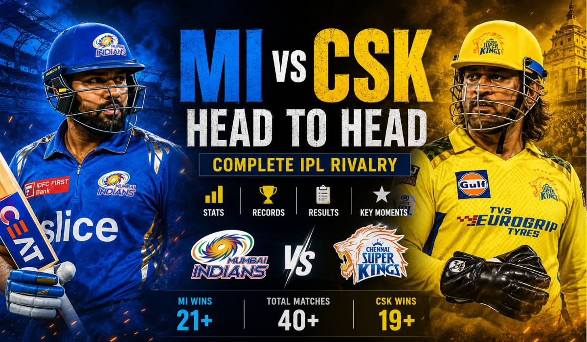 MI vs CSK Head to Head