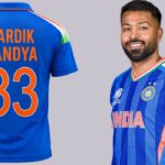 Hardik Pandya Jersey Number:
